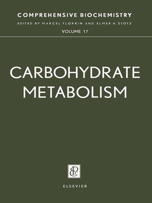 cover image of Carbohydrate Metabolism